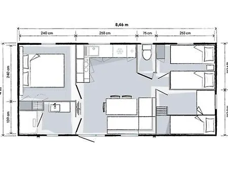 Campingplads Camping Beau Rivage Mèze